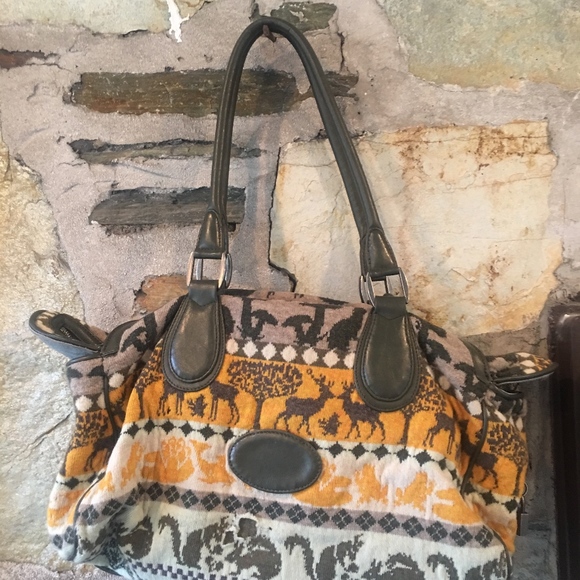 Stella McCartney Knit Animal Print Bag - Picture 4 of 8